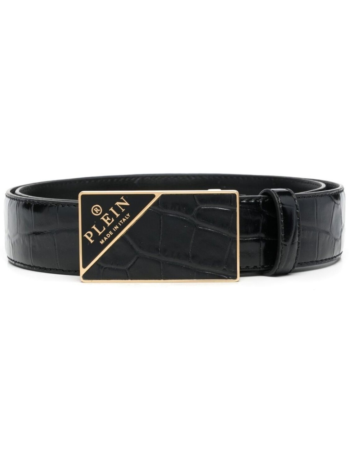 

Philipp Plein ремень с пряжкой Hexagon, черный
