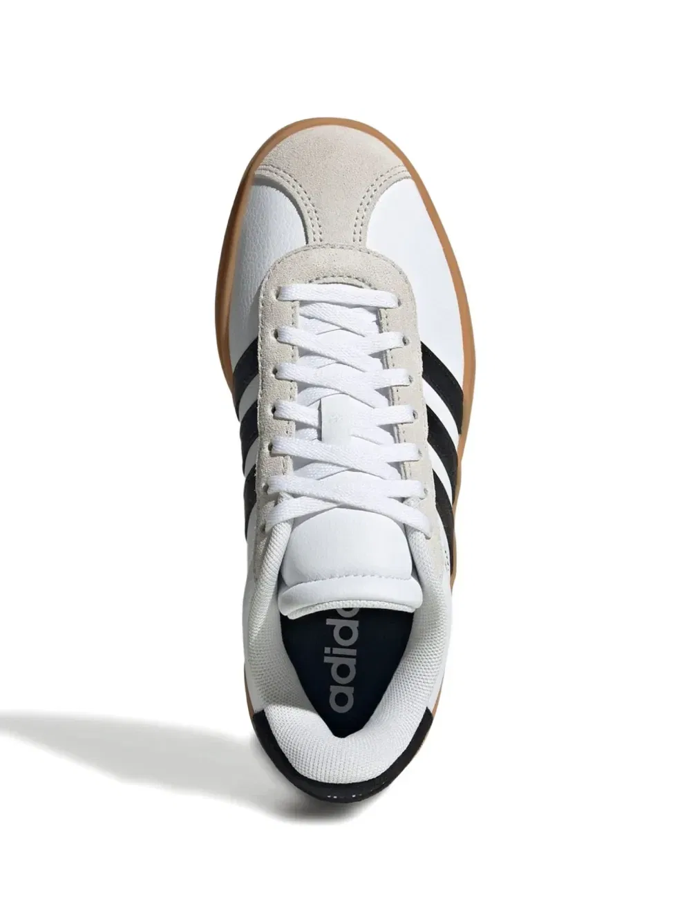 Кроссовки VL Court Bold Adidas Kids, белый — фото 4