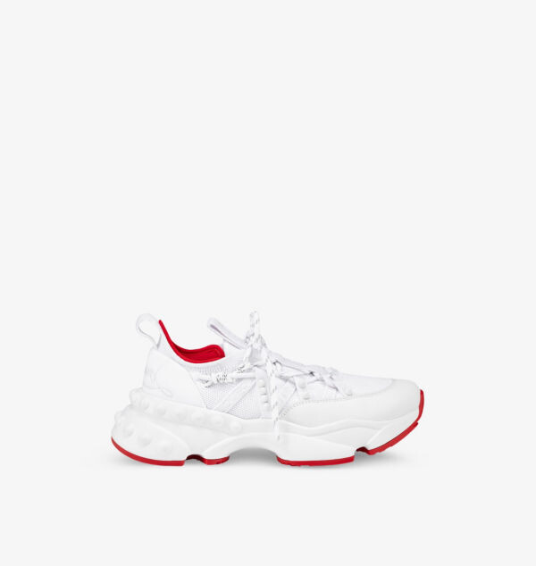 

Кроссовки Trailnrun Flat с сетчатой подошвой и низким верхом Christian Louboutin, белый