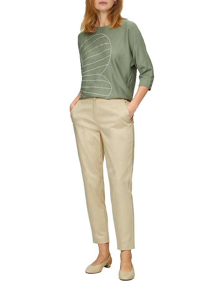 

Тканевые брюки sOliver BLACK LABEL Chino, песочный