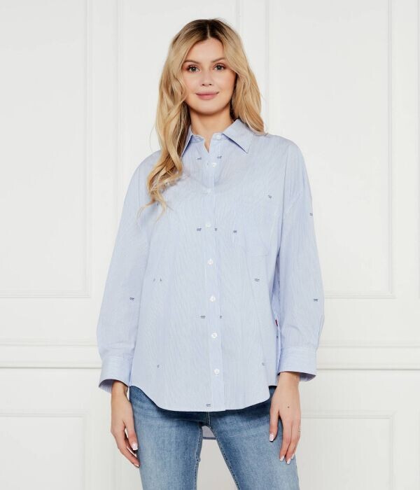 

Рубашка Joop! Jeans Brenda Relaxed Fit, синий