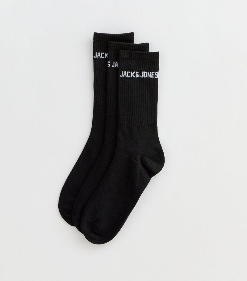 

Набор из 5 черных теннисных носков Jack & Jones Jack & Jones, черный