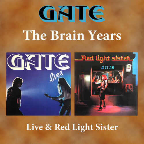 

CD диск Gate: The Brain Years: Live & Red Light Sister
