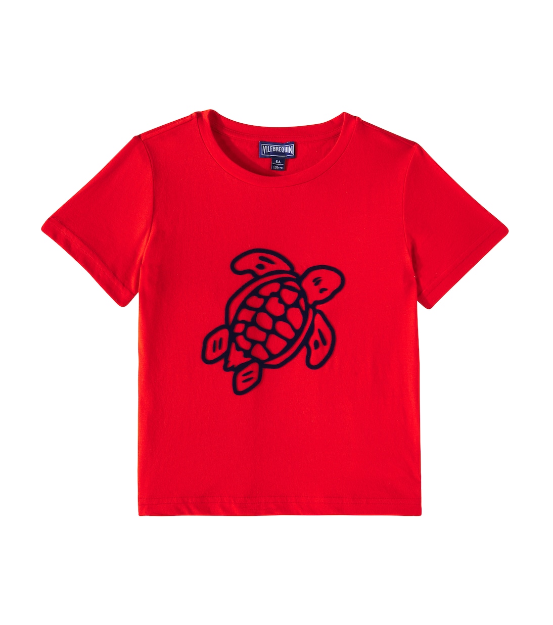 

Футболка Thomy из хлопкового джерси с вышивкой Vilebrequin Kids, Coquelicot