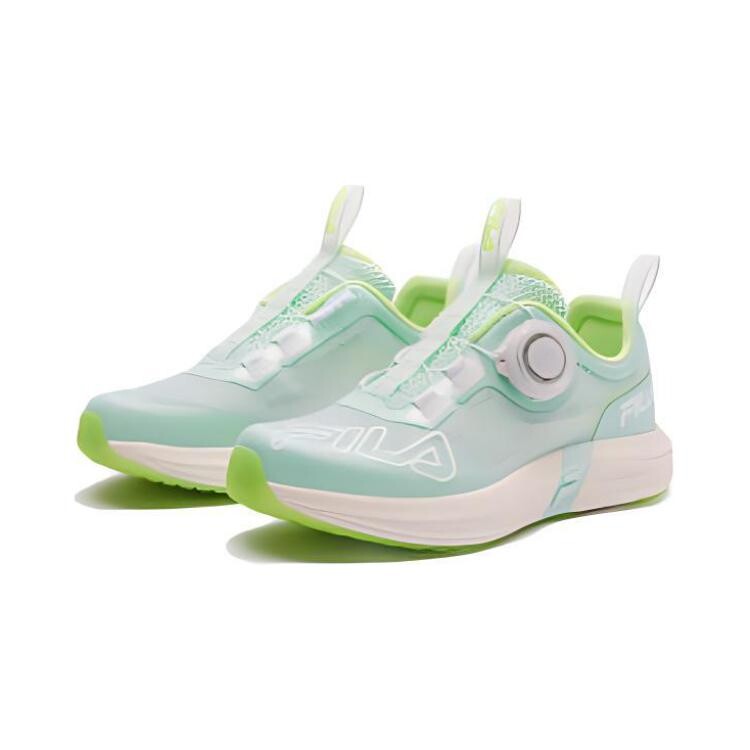Детские кроссовки PS Low-top Зеленые/Белые Fila Kids, зеленый — фото 3