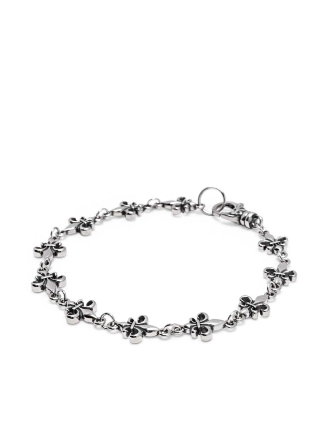 

Браслет Флер де Лис Nialaya Jewelry, серебряный