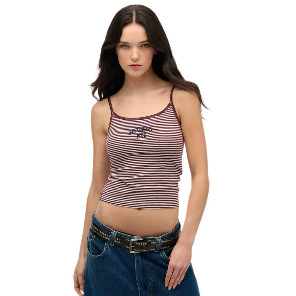 

Футболка без рукавов Superdry Athletic Essential Cami, красный