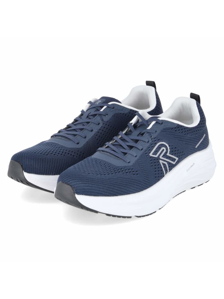 

Rieker Туфли на шнуровке синего цвета