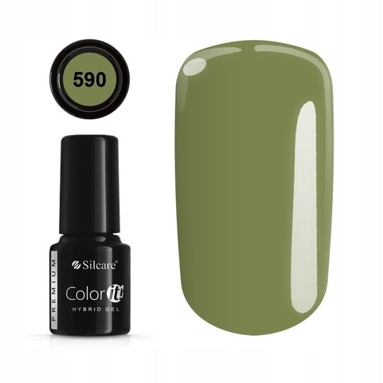 

Гибридный лак для ногтей, Color IT Premium 590, 6 г Silcare