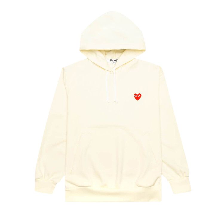 

Толстовка Comme des Garçons PLAY Zip Up, Off-White