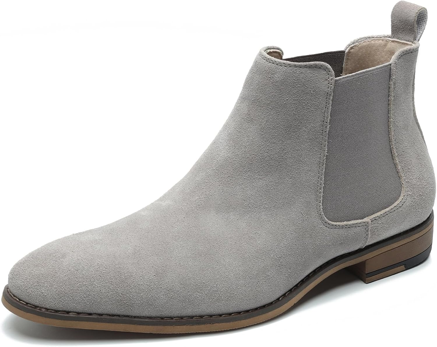 

Мужские челси Cestfini Классические эластичные ботинки Повседневные мужские челси на щиколотку, серый