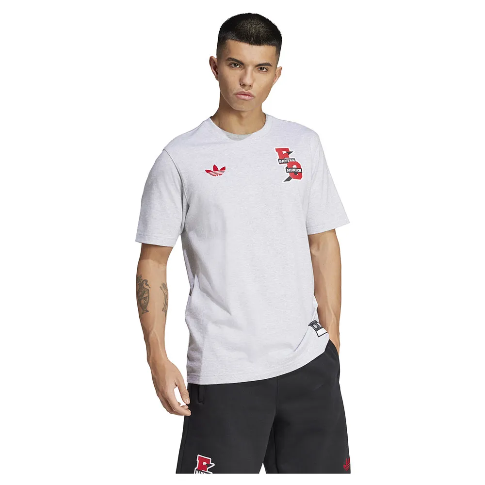 Футболка adidas FC Bayern VRCT, серый — фото 4