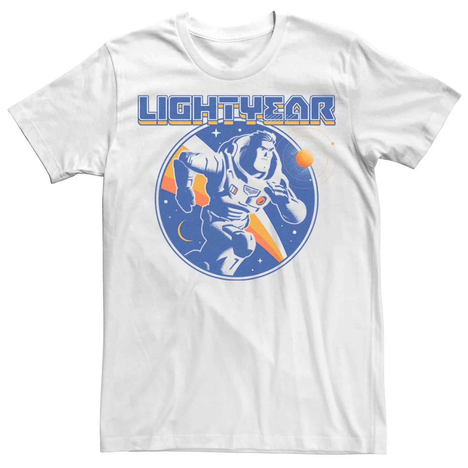 

Мужская футболка Disney/Pixar Lightyear Running At Space And Stars Licensed Character