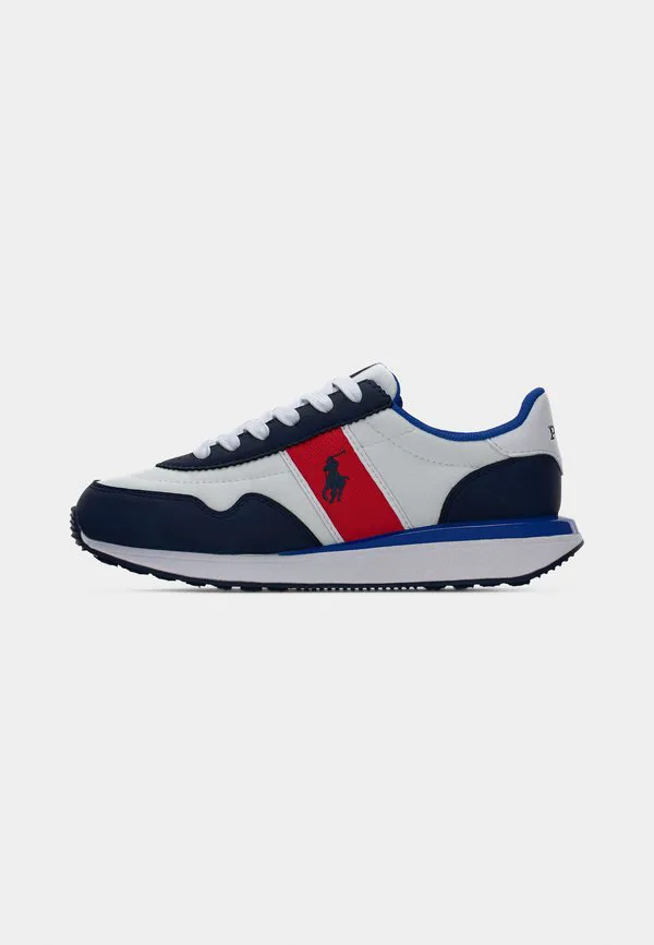 Кроссовки train 89 sport ii унисекс Polo Ralph Lauren, White/Navy/Red — фото 2