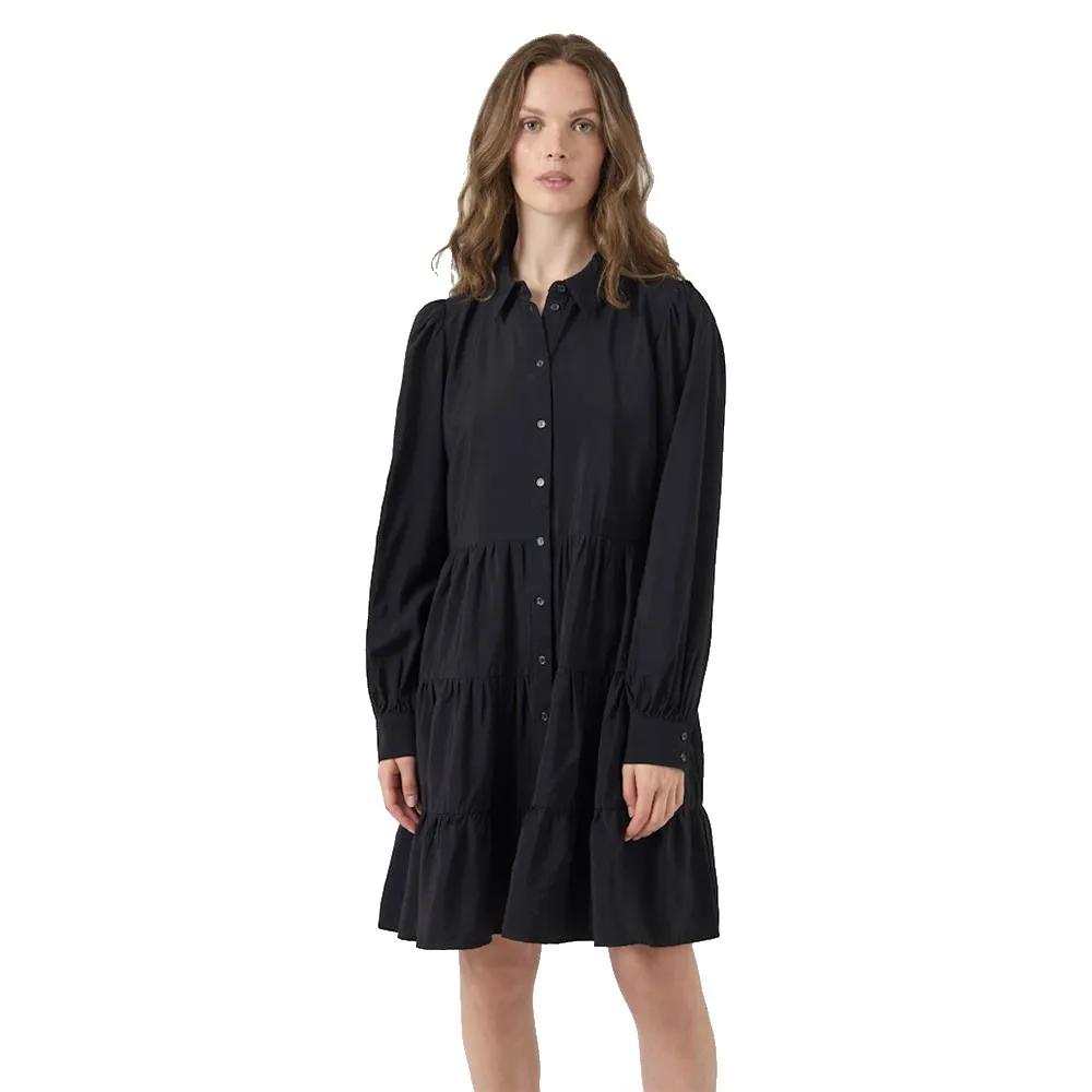 

Платье Yas Pala long sleeve short, черный