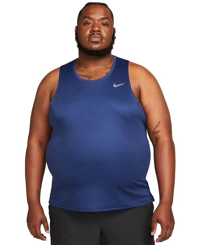 

Мужская беговая майка Miler Dri-FIT Nike, синий