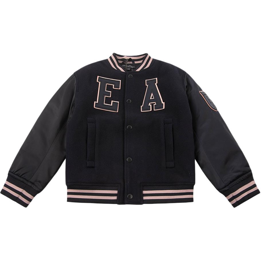 

Пуховик kids' EMPORIO ARMANI, синий