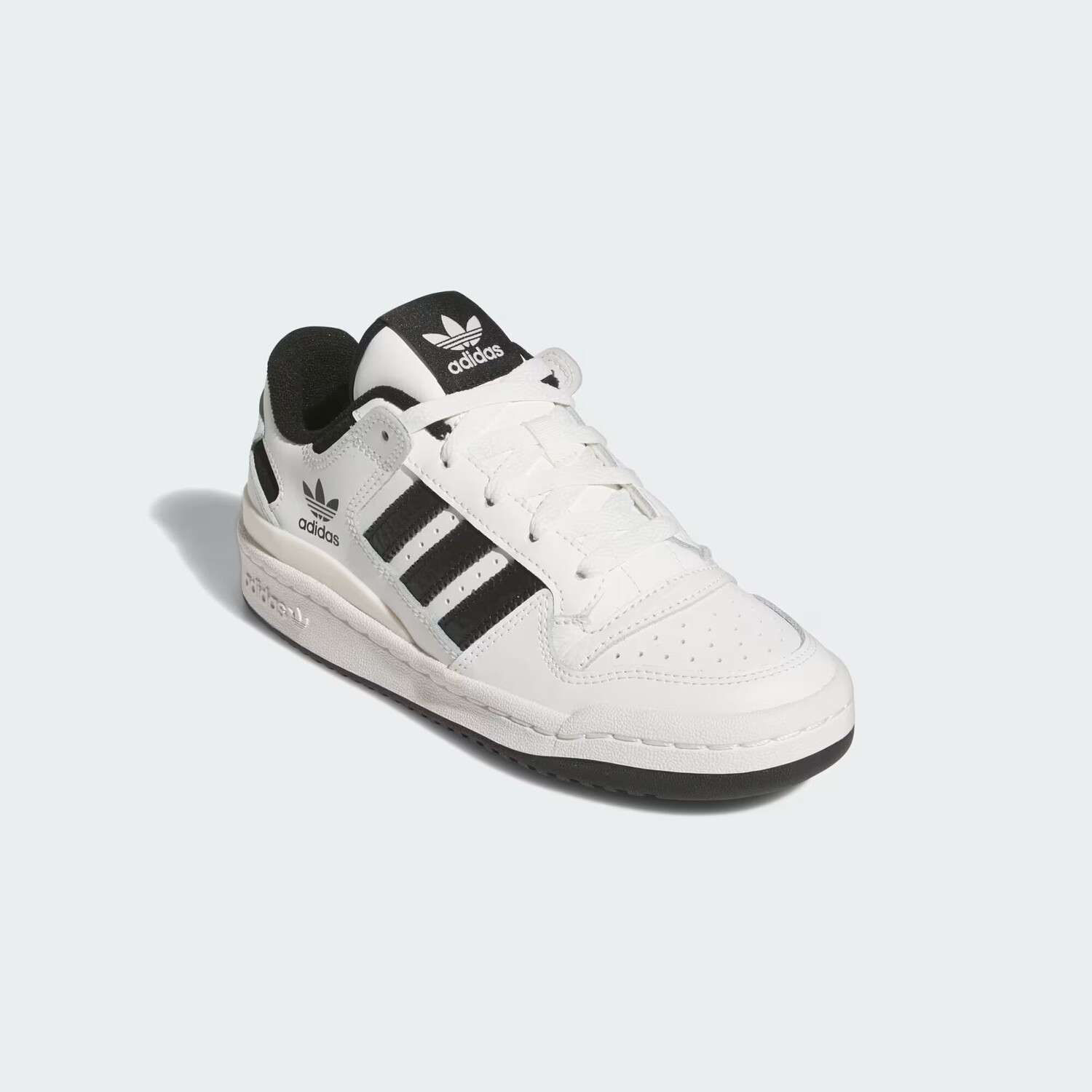 Forum Кроссовки Low CL для детей Adidas, цвет Core White/Core Black/Core White — фото 4