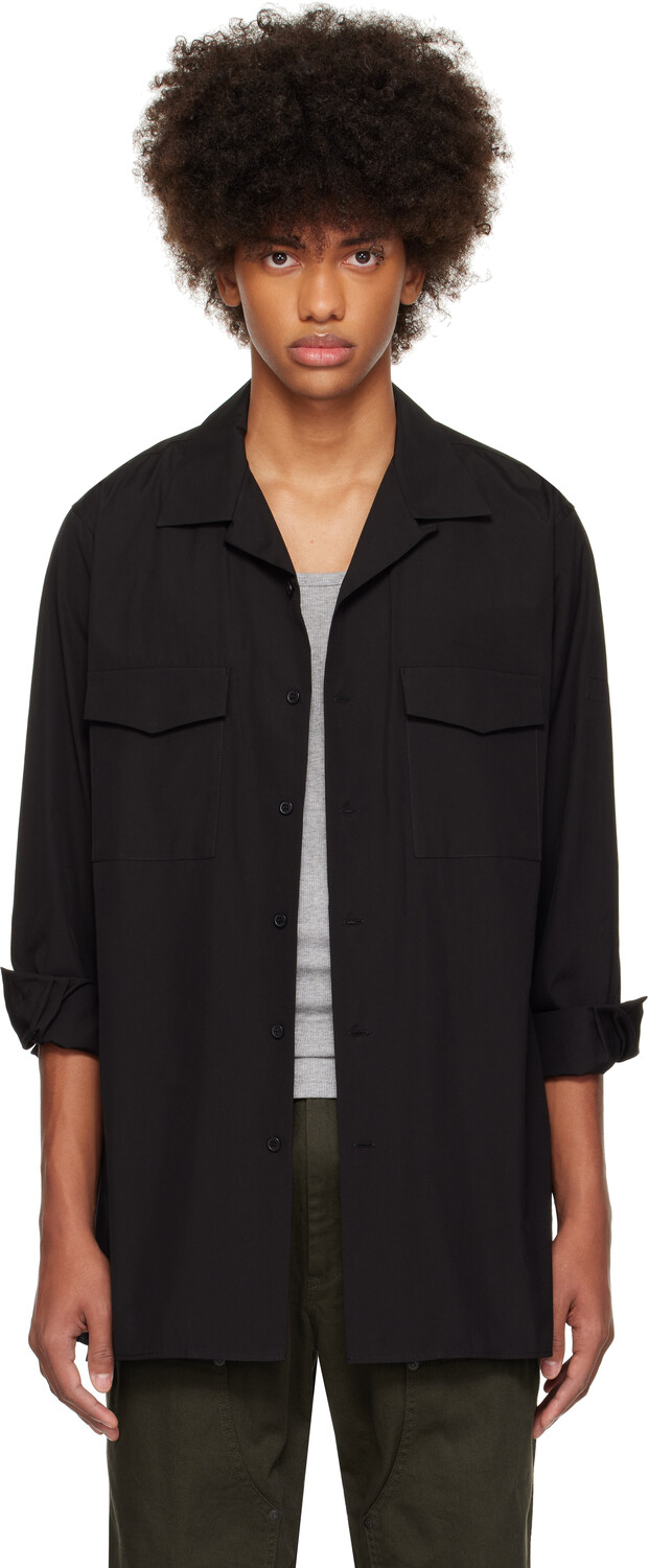 

Рубашка с широким воротником G-CDH YOHJI YAMAMOTO