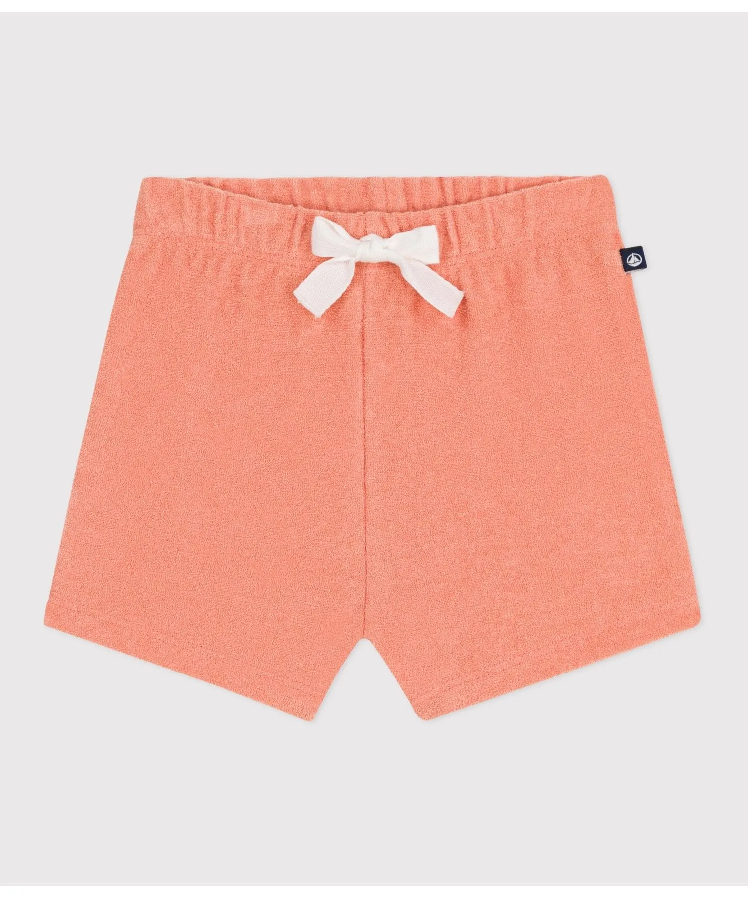 Детские шорты из хлопка PETIT BATEAU оранжевые