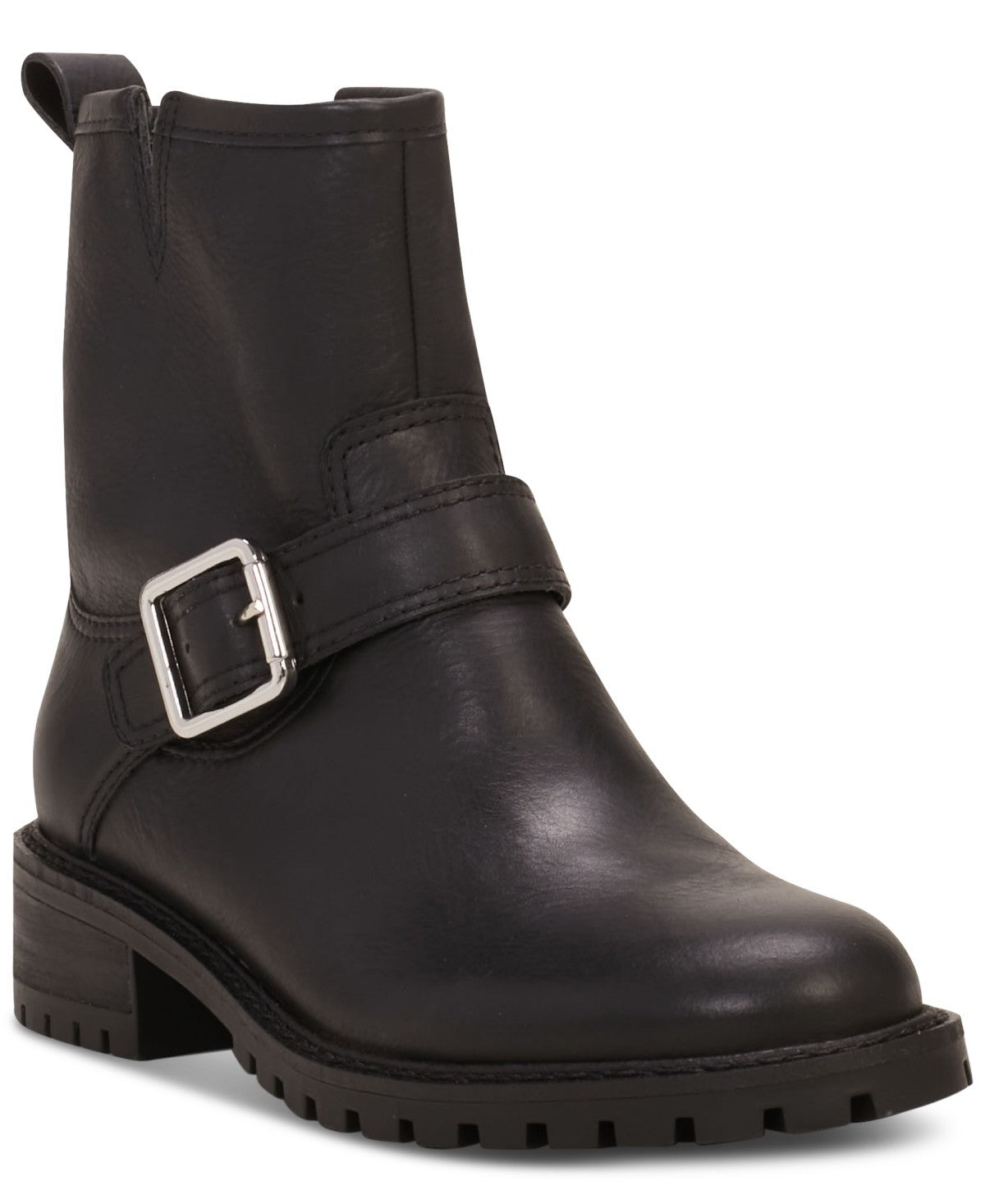 Lucky Brand Kenadie Ботинки женские черные кожаные с круглым носком
