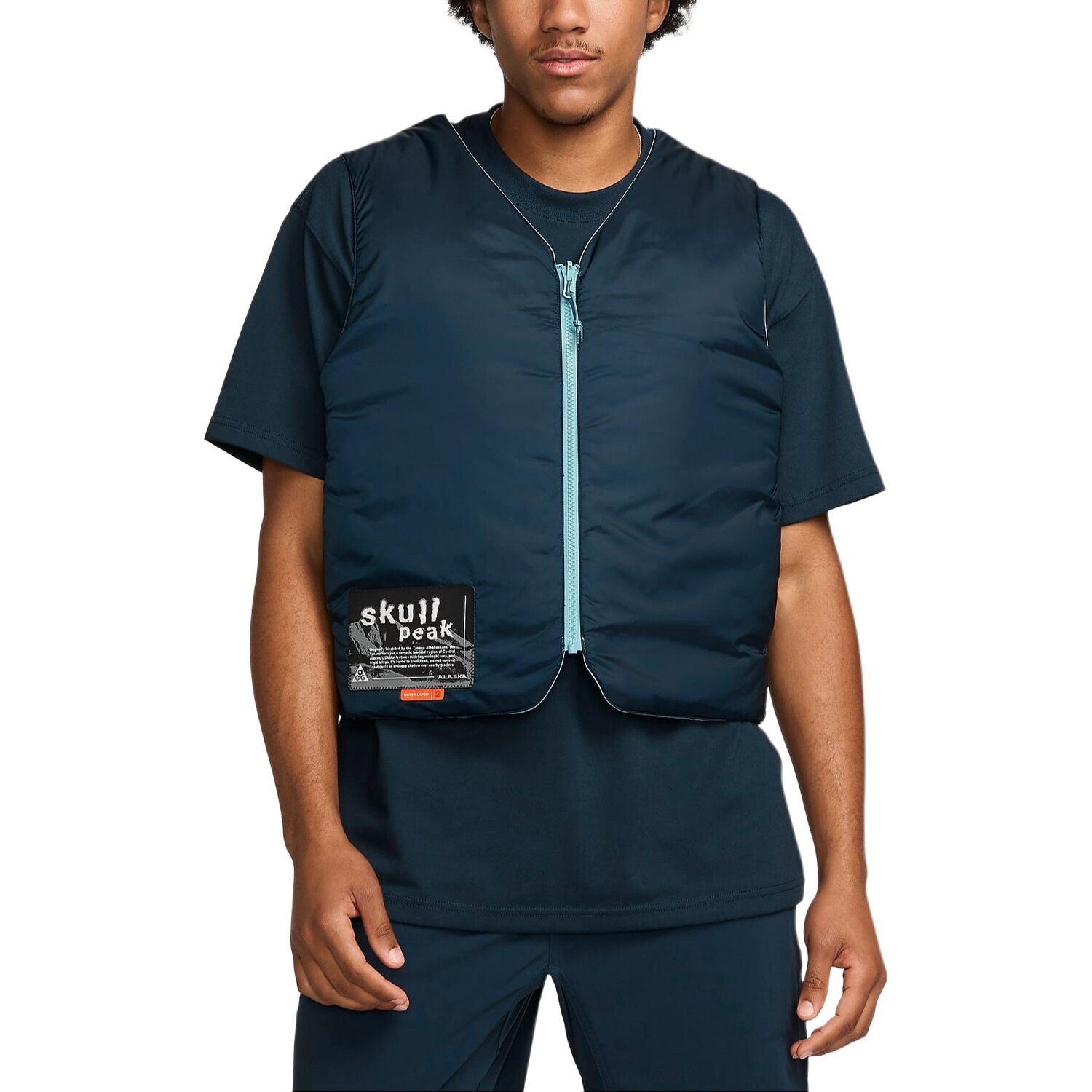 

Жилет ACG унисекс джинсовый синий Nike, синий