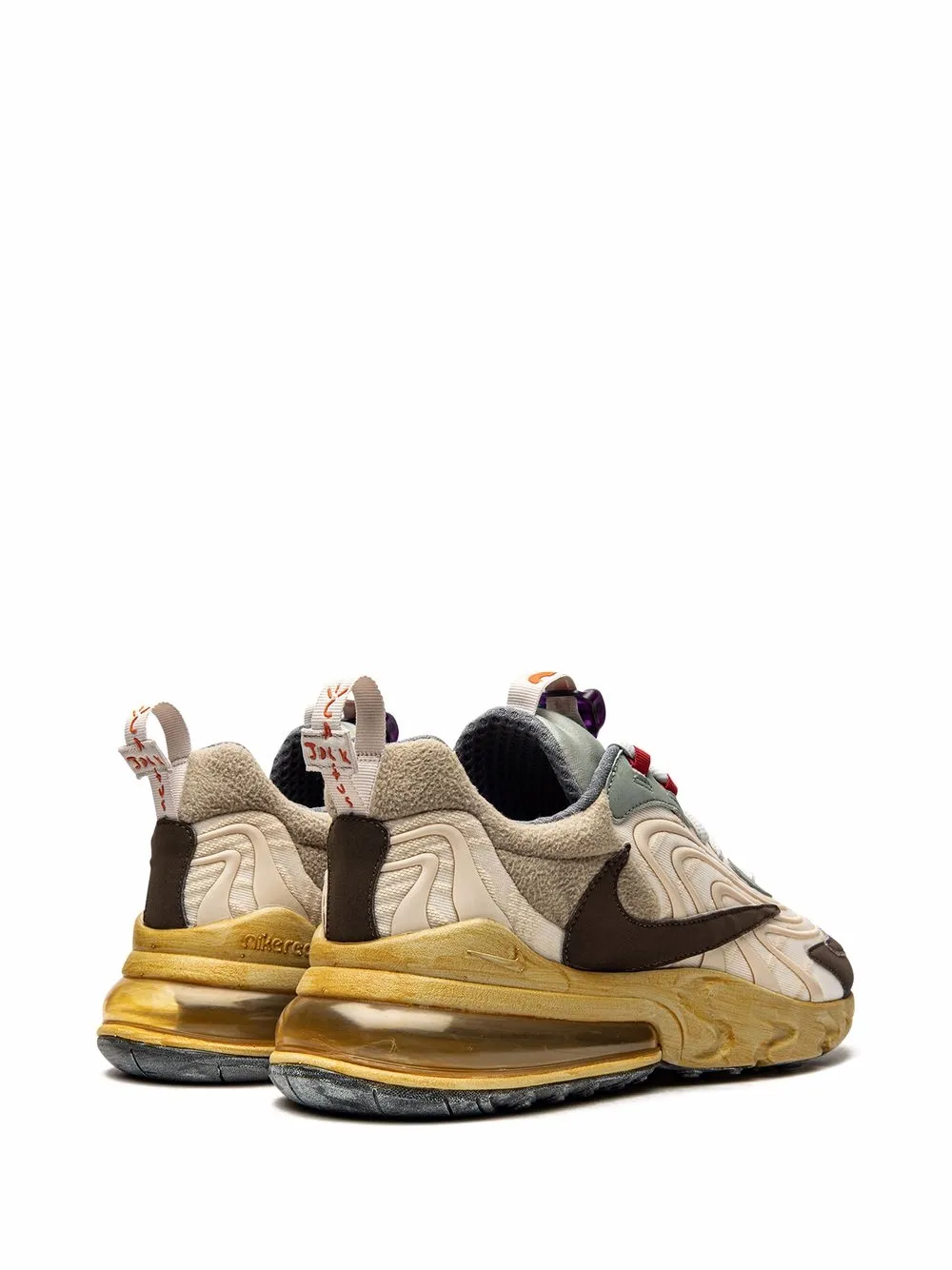 Кроссовки Air Max 270 Cactus Trails из коллаборации с Travis Scott Nike, нейтральный — фото 3