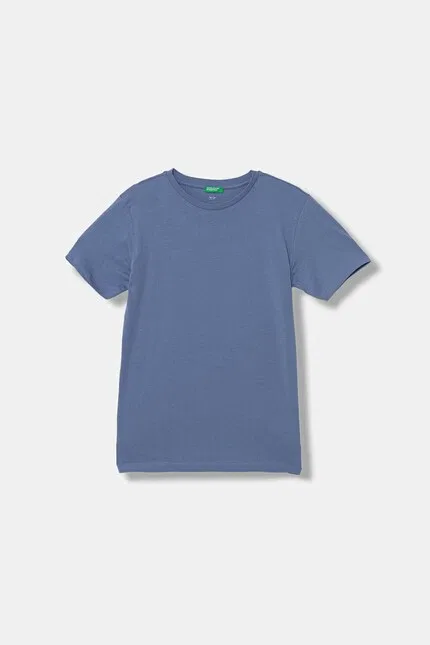 Футболка базовая 2 шт United Colors of Benetton, мультиколор — фото 2