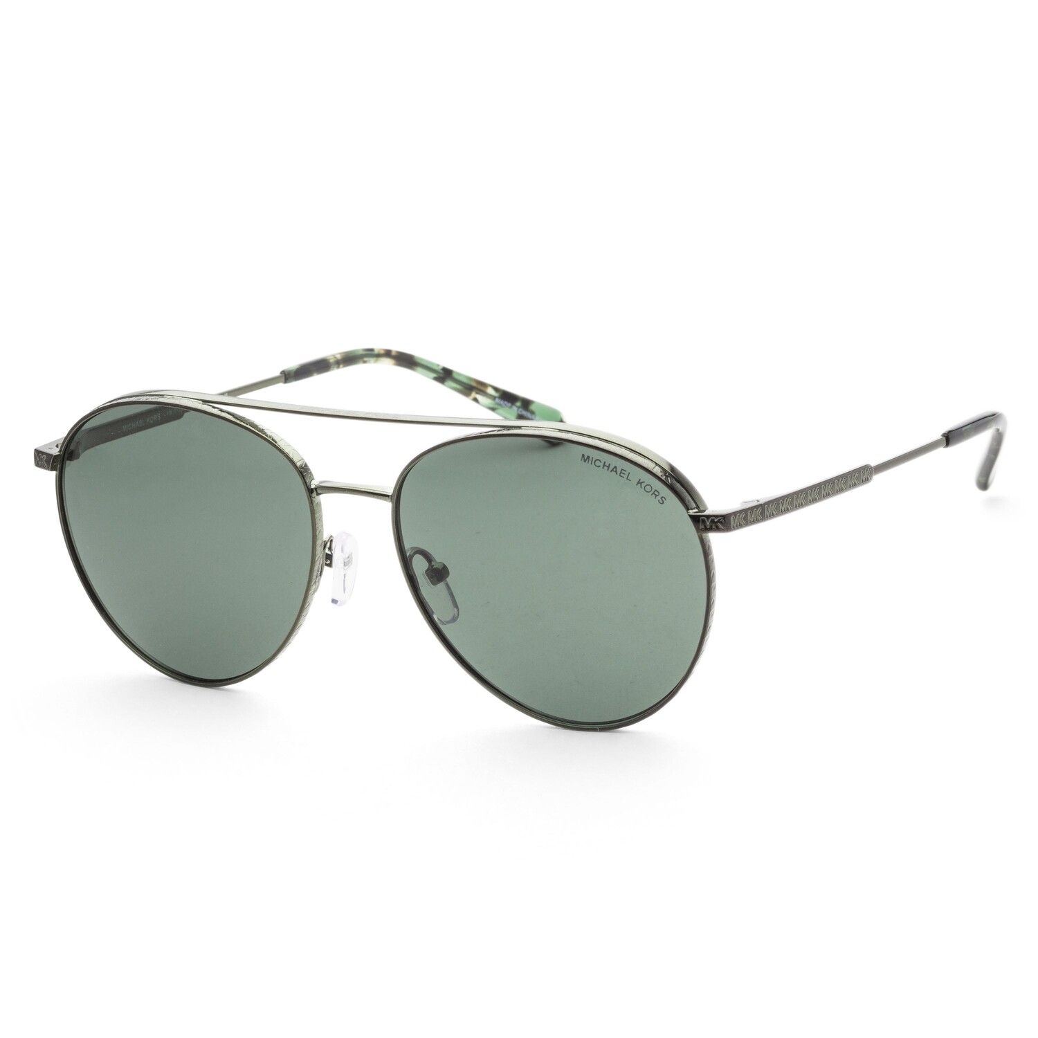 

Женские зеленые солнцезащитные очки Michael Kors 58 мм MK1138-18943H-58, цвет Amazon Green Metal