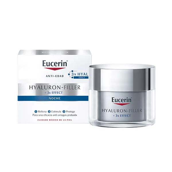 

Ночной антивозрастной уход Hyaluron Filler Noche Eucerin, 50 ml