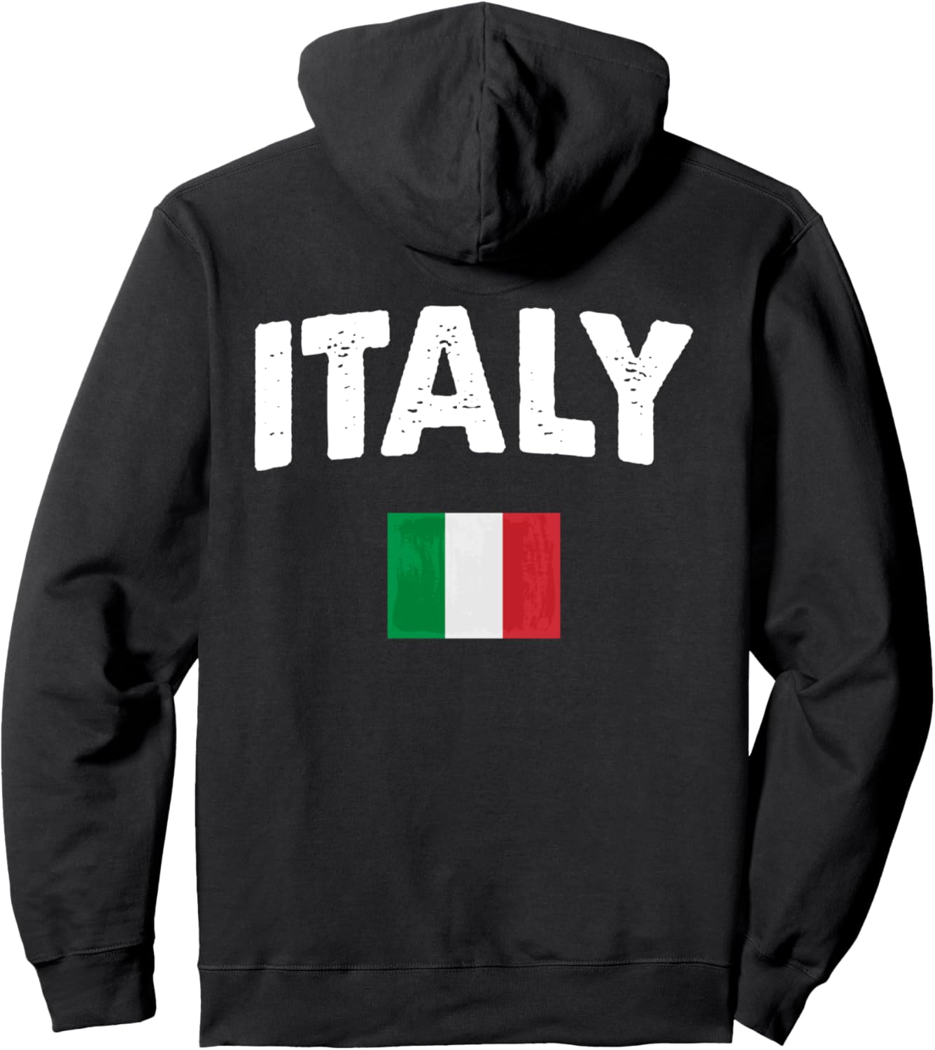 

Худи с флагом Италии Italian Gift Italia Flag, черный