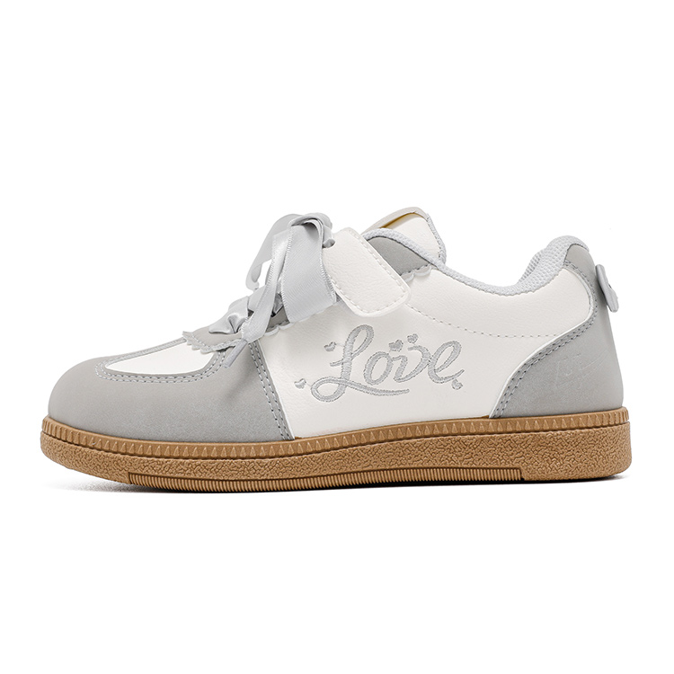 

Детские скейтерские кроссовки Kids WARRIOR, бежевый/серый