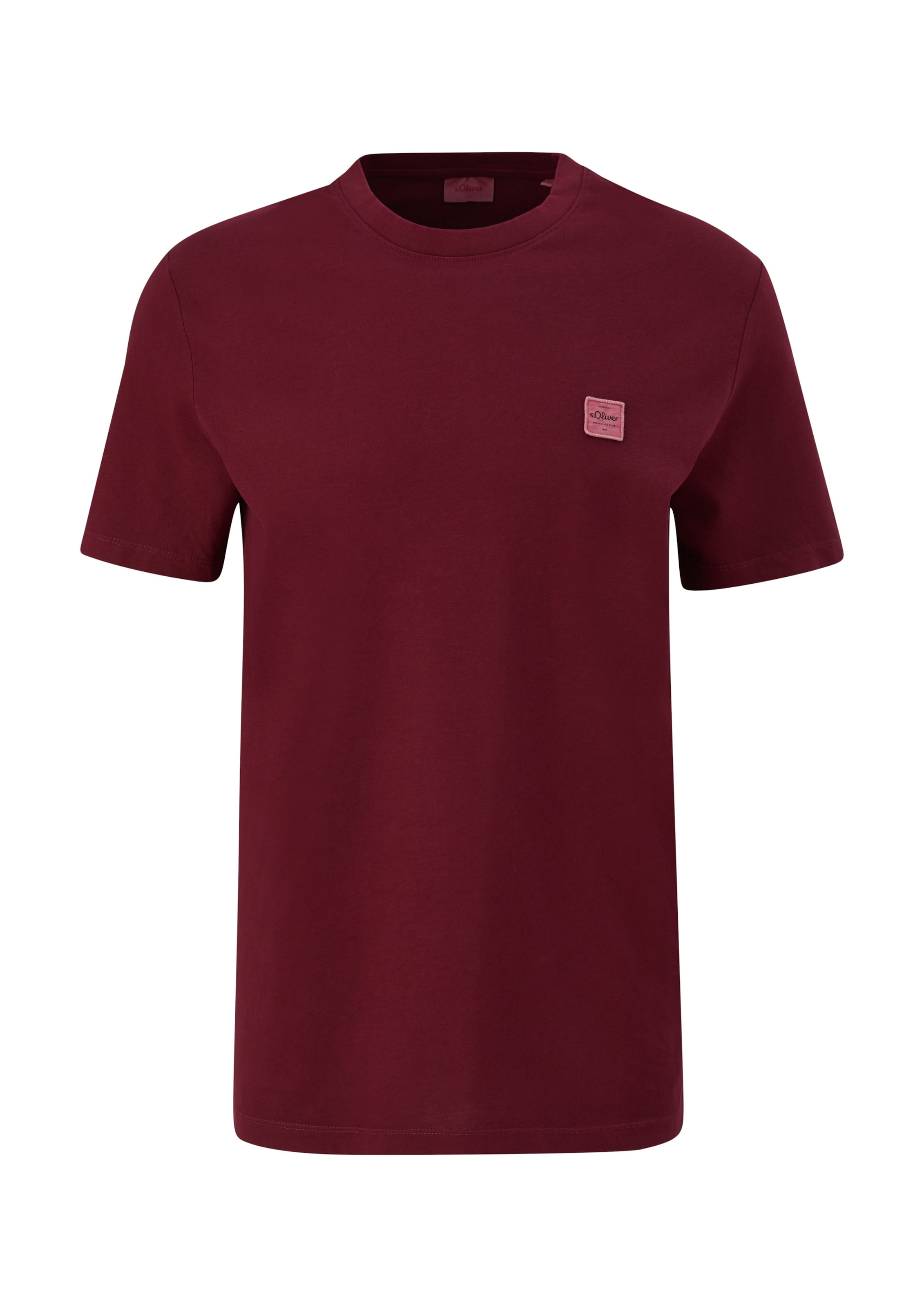

s.Oliver Футболка в винно-красном цвете