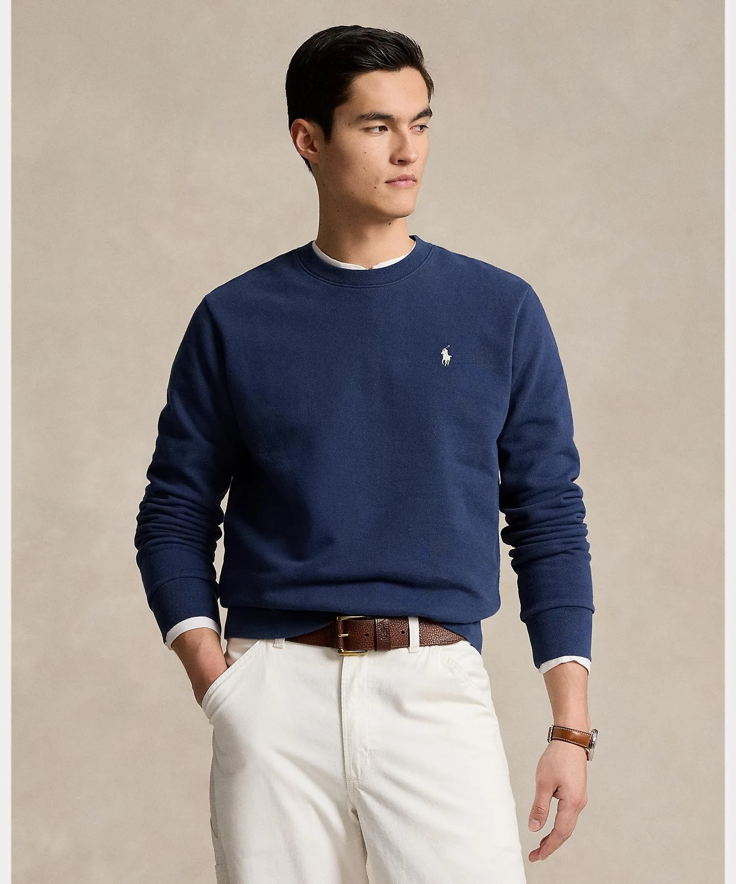 Толстовка Loopback Terry Polo Ralph Lauren, 410 Navy