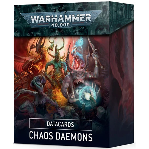 

Миниатюра Games Workshop Warhammer 40K: Datacards - Chaos Daemons