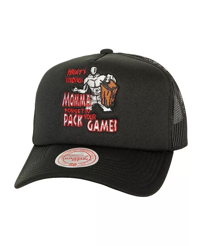 

Мужская регулируемая шляпа x And 1 Black Trucker Mitchell & Ness, черный