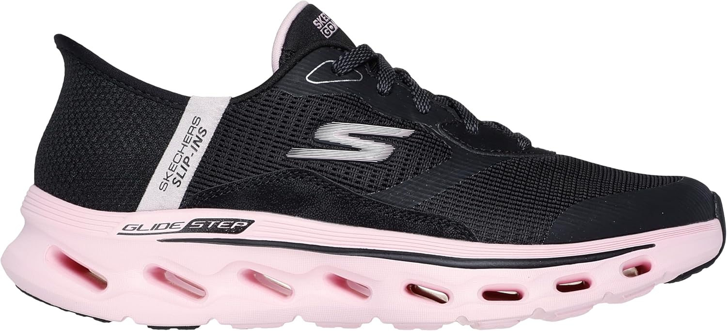 Мужские кроссовки Skechers Aero Burst, черный/розовый — фото 4