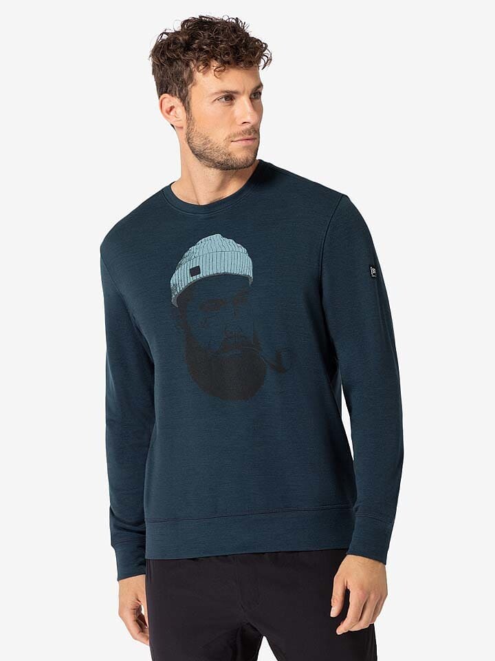 

Толстовка super.natural Sweatshirt Sailor, темно-синий