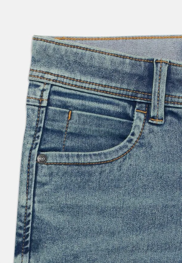 Узкие джинсовые шорты nkmsilas Name It, Vintage Medium Blue Denim — фото 4