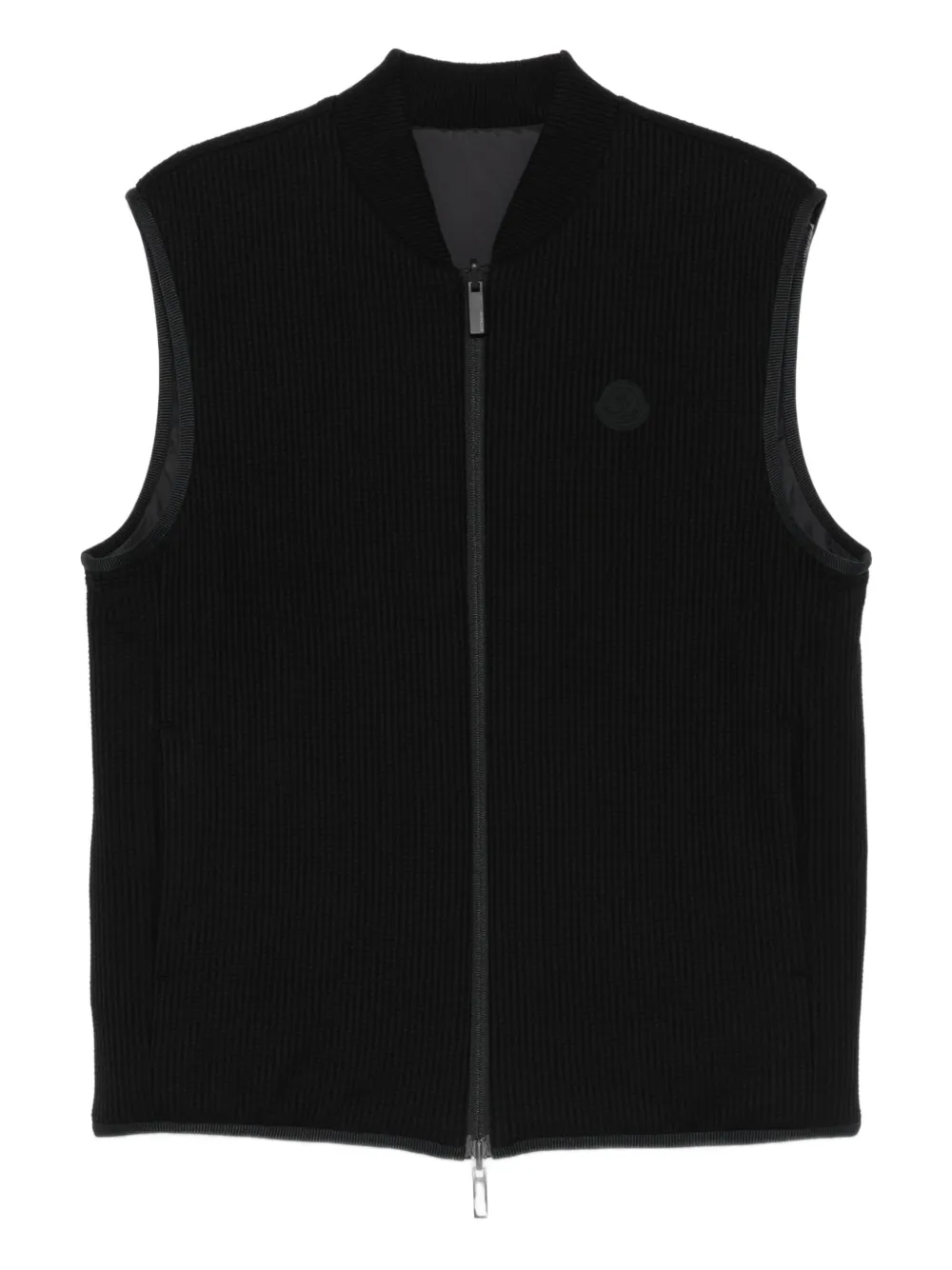 

Куртка с нашивкой-логотипом Moncler, черный