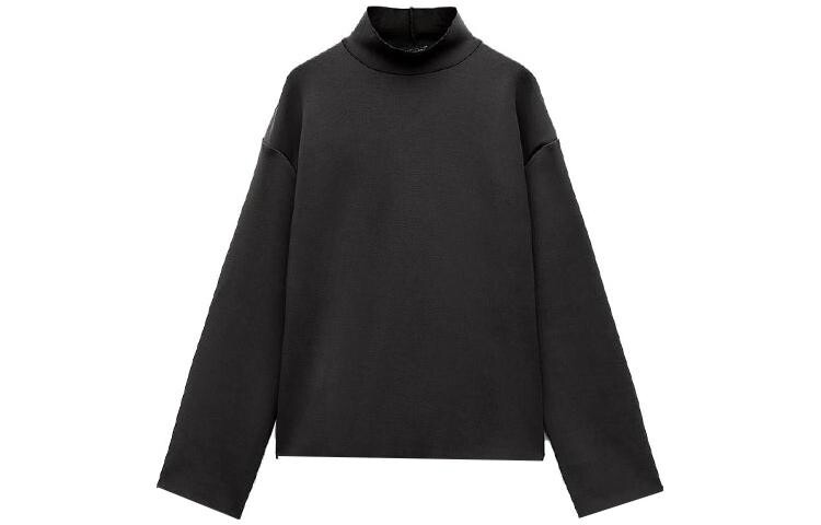 

Футболка женская темно-свинцового цвета Zara