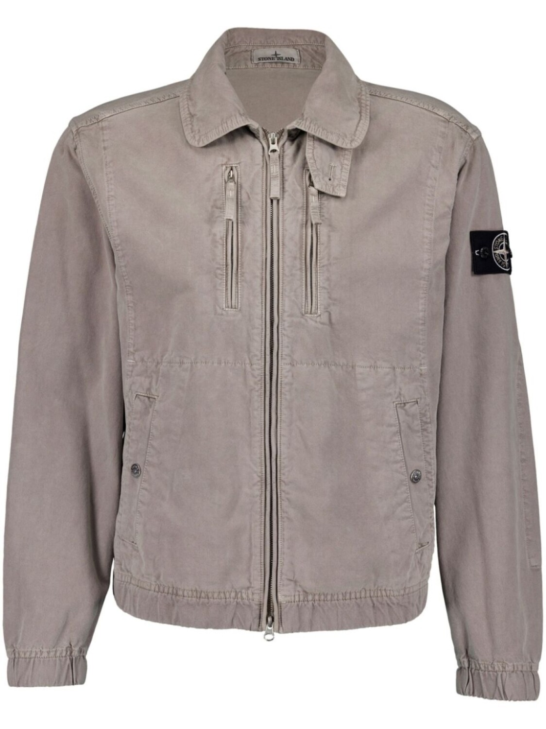 

Куртка на молнии Stone Island, серый