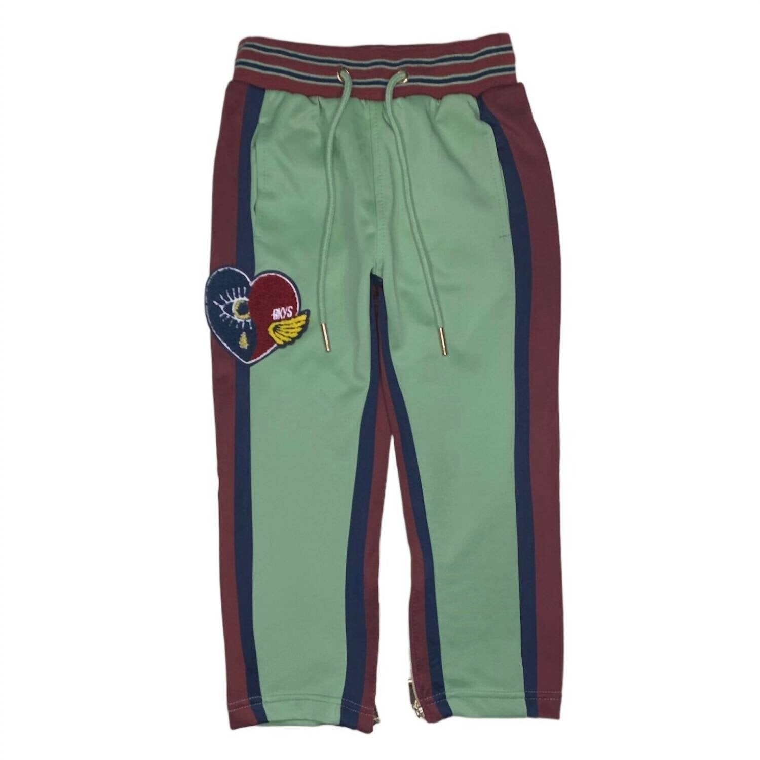 Оливковые спортивные брюки Kids' Heart BKYS, оливковый — фото 2