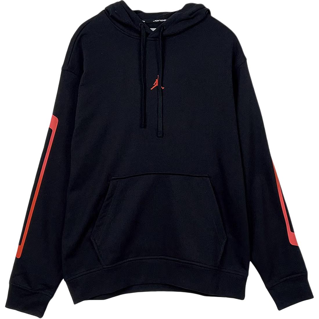 

Jordan Мужская толстовка с капюшоном, черная, средней толщины