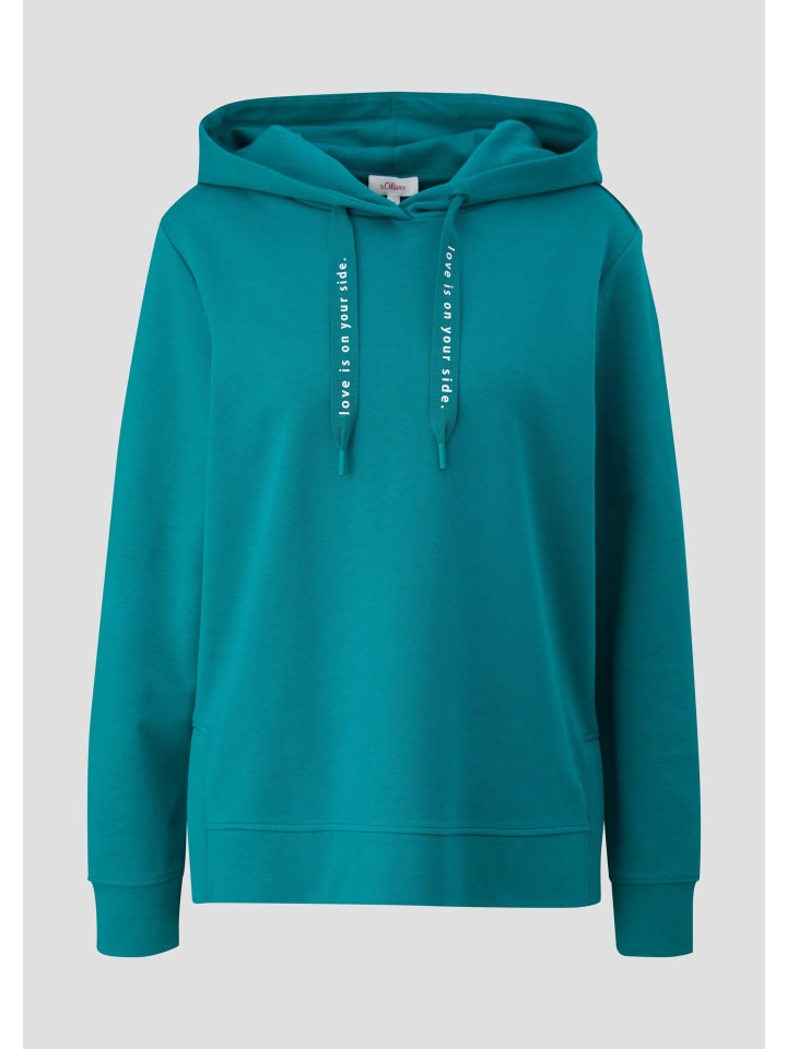 

s.Oliver Толстовка в цвете 6680_petrol