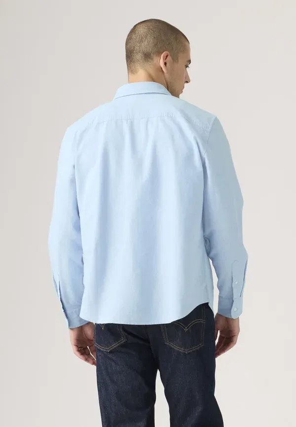 Рубашка Levi'S, модель Authentic shirt, цвет нежный шамбре синий — фото 2