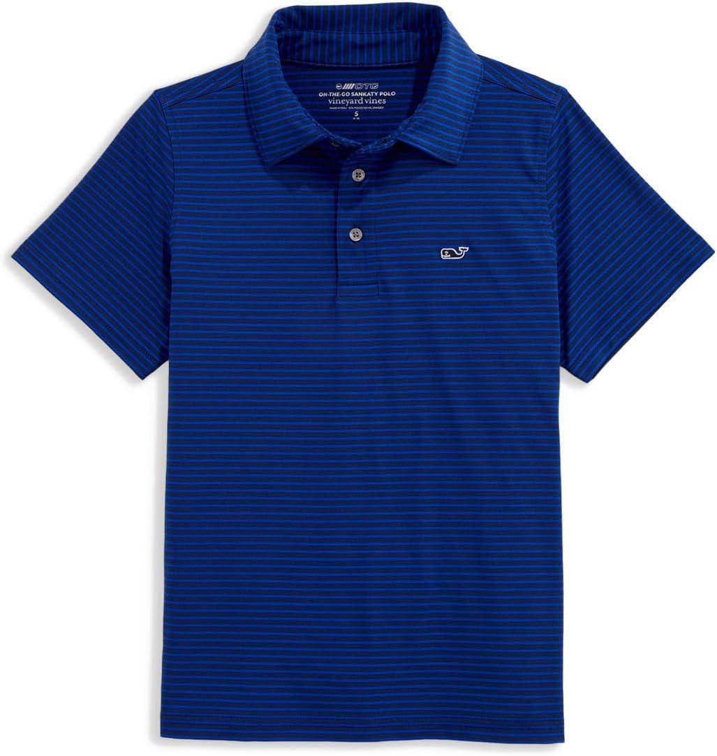 

Поло Bradley Stripe Sankaty Vineyard Vines Kids, Blue Depth/Sapphire