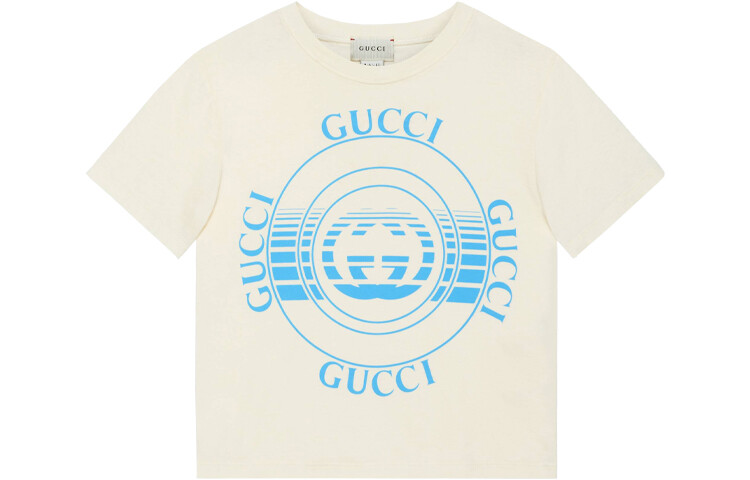

Детская футболка Gucci, слоновая кость