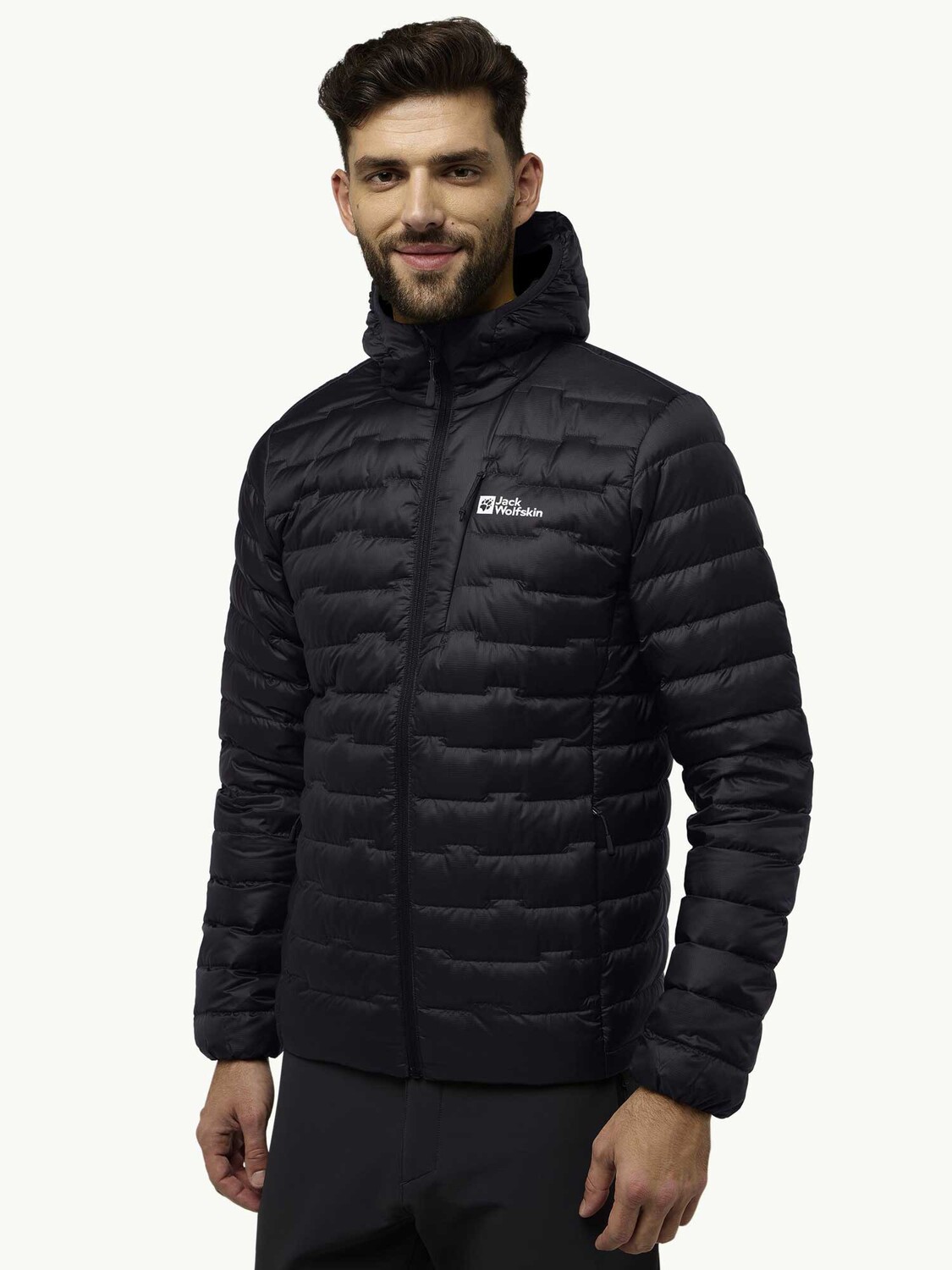 

Куртка Jack Wolfskin PASSAMANI DOWN HOODY M, черный