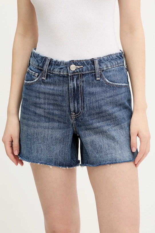 

Хлопковые джинсовые шорты Hollister Co., синий